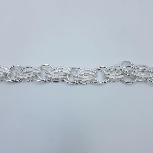 STERLING SILVER BEAUTIFUL BRACELET FOR GENTS