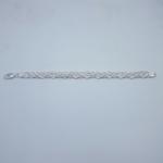 STERLING SILVER RHODIUM POLISH BRACELET FOR GENTS