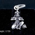 925 Sterling Silver God Hanuman Pendant