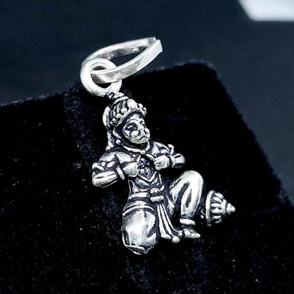 925 Sterling Silver God Hanuman Pendant