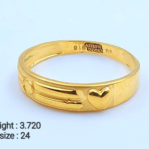 Gold Gents Ring