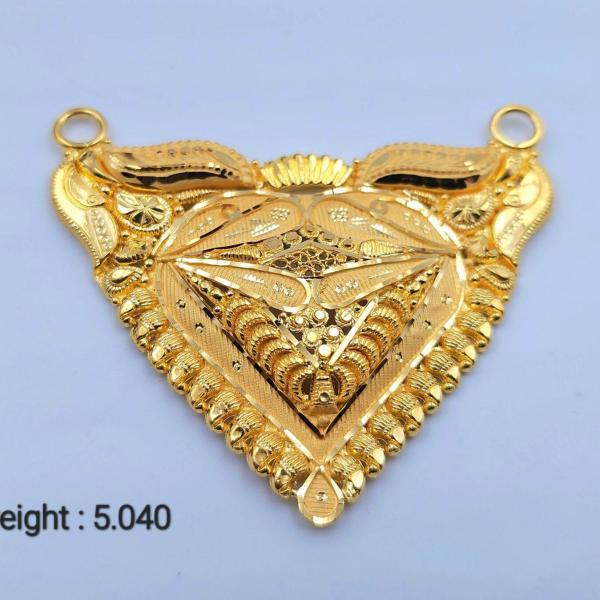 Gold Mangalsutra Pendant