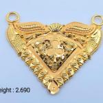 Gold Mangalsutra Pendant