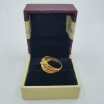 Beautiful Gold Ring for Ladies with Plain Design 