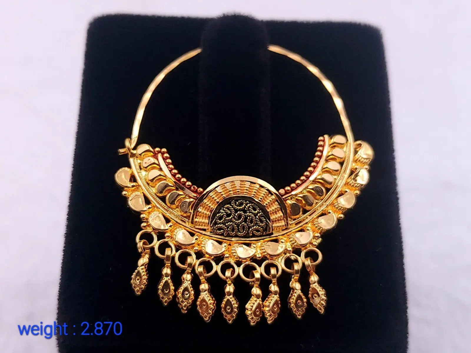 Gold Bridal Nath
