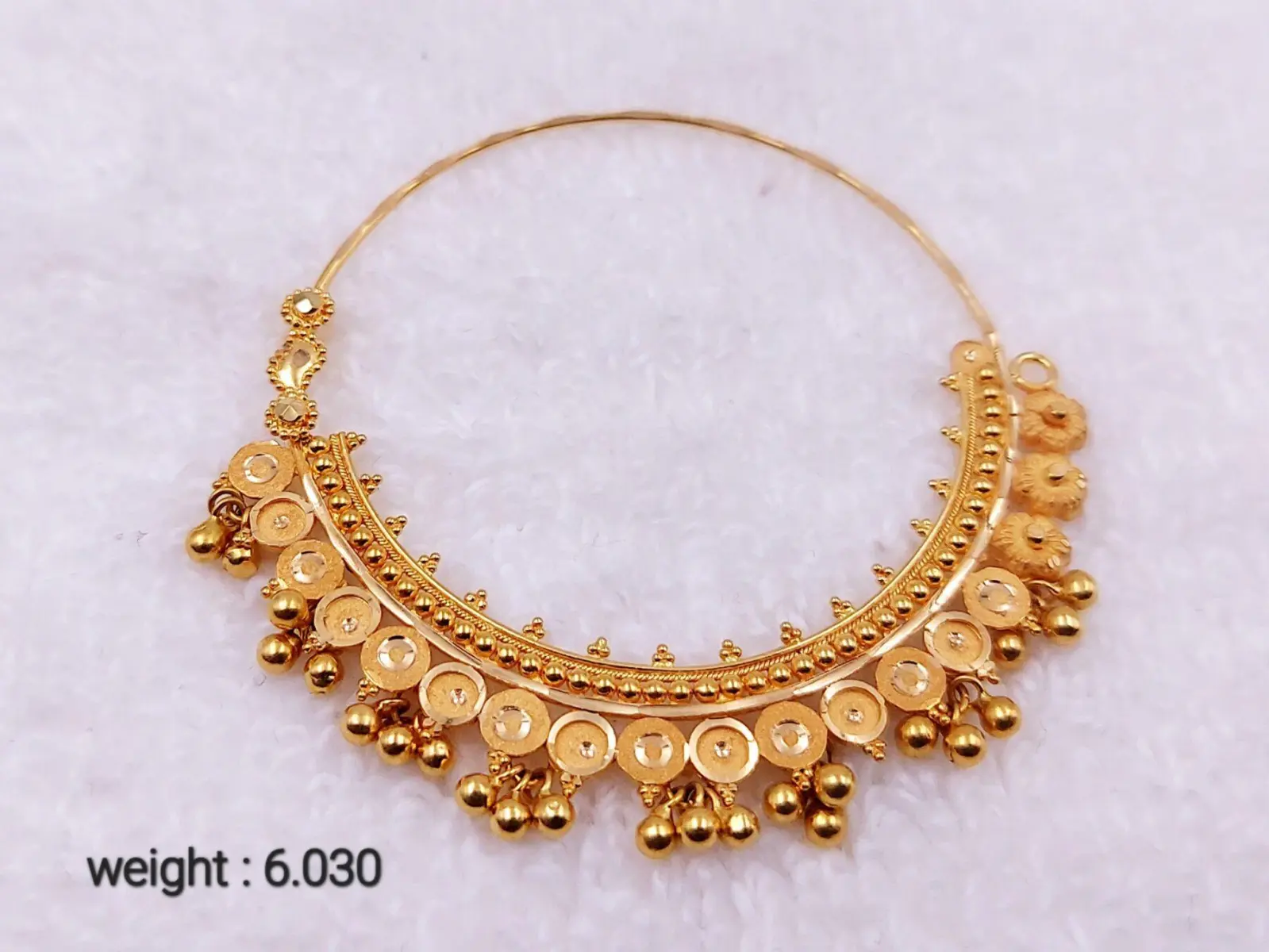 Gold Bridal Nath