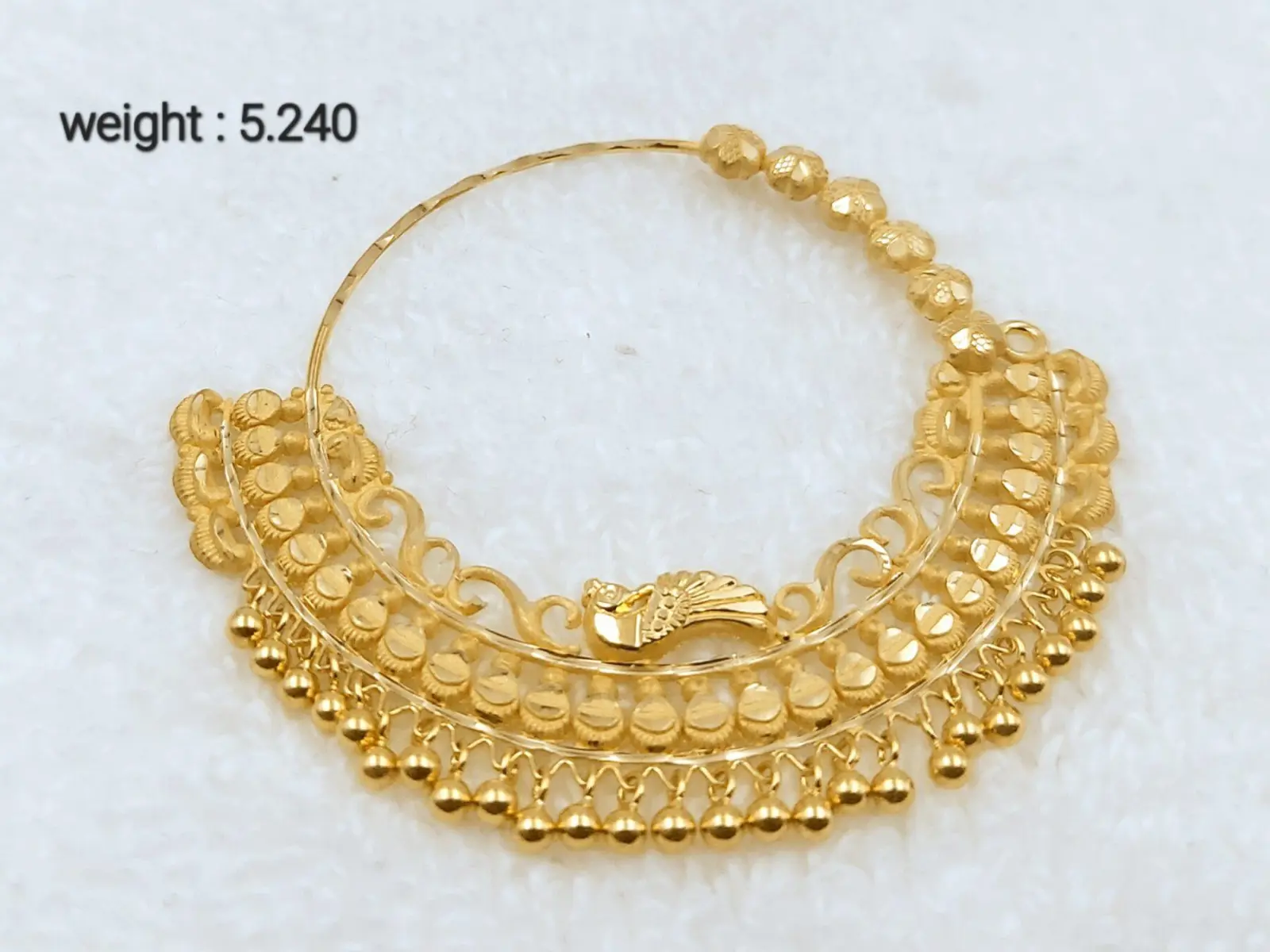 Gold Bridal Nath