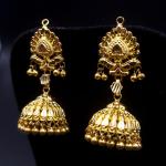 Gold jhumke