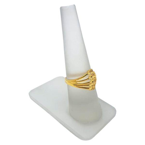 Stylish Gold Adjustable Ladies Cast Band