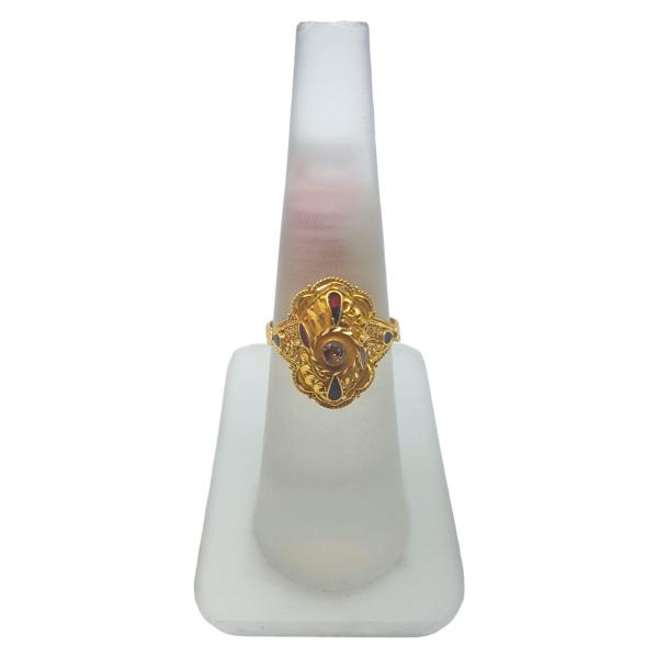 Adjustable Gold Ladies Ring With Beautiful Stone