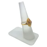 Adjustable Gold Ladies Ring With Beautiful Stone