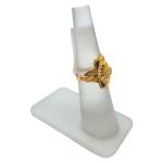 Beautiful Gold Adjustable Ladies Plain Ring 