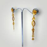 Beautiful Long Earrings with Fancy Design