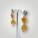 Gold Antique Jhumke For Ladies 