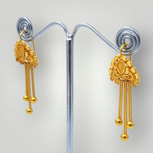 Beautiful Gold Jhumke for Ladies 