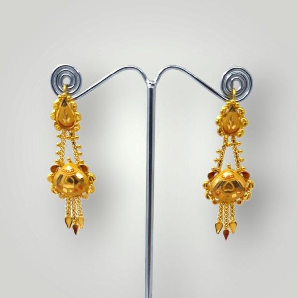 Ladies Gold Jhumke in Fabulous Design