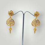 Elegant Gold Ladies Jhumke