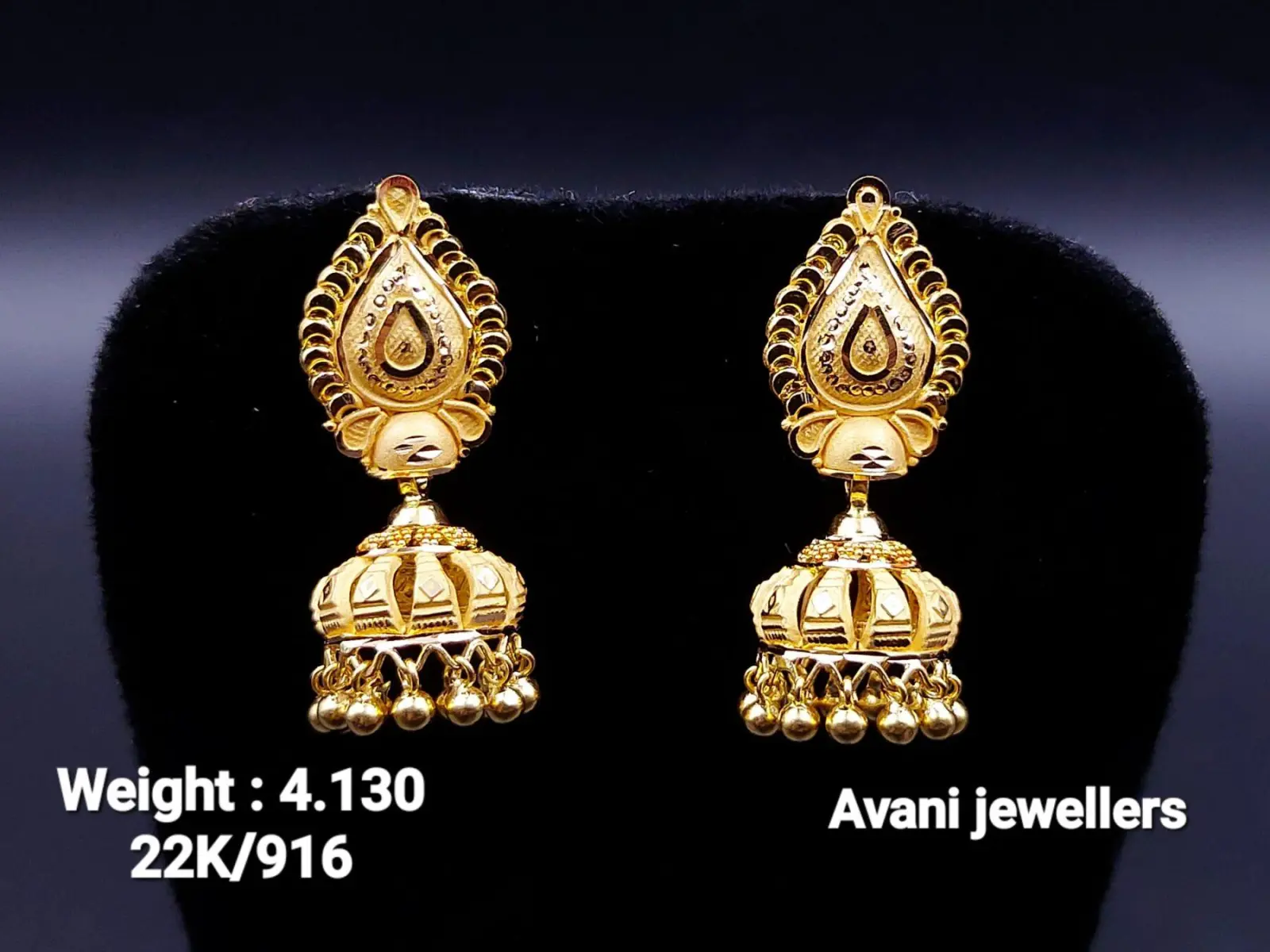 Gold jhumki