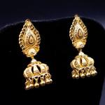 Gold jhumki