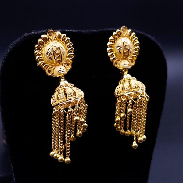 Gold jhumki