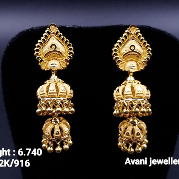 Gold jhumki