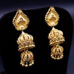 Gold jhumki