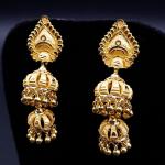 Gold jhumki