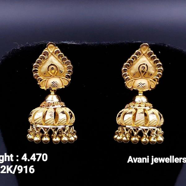 Gold jhumki