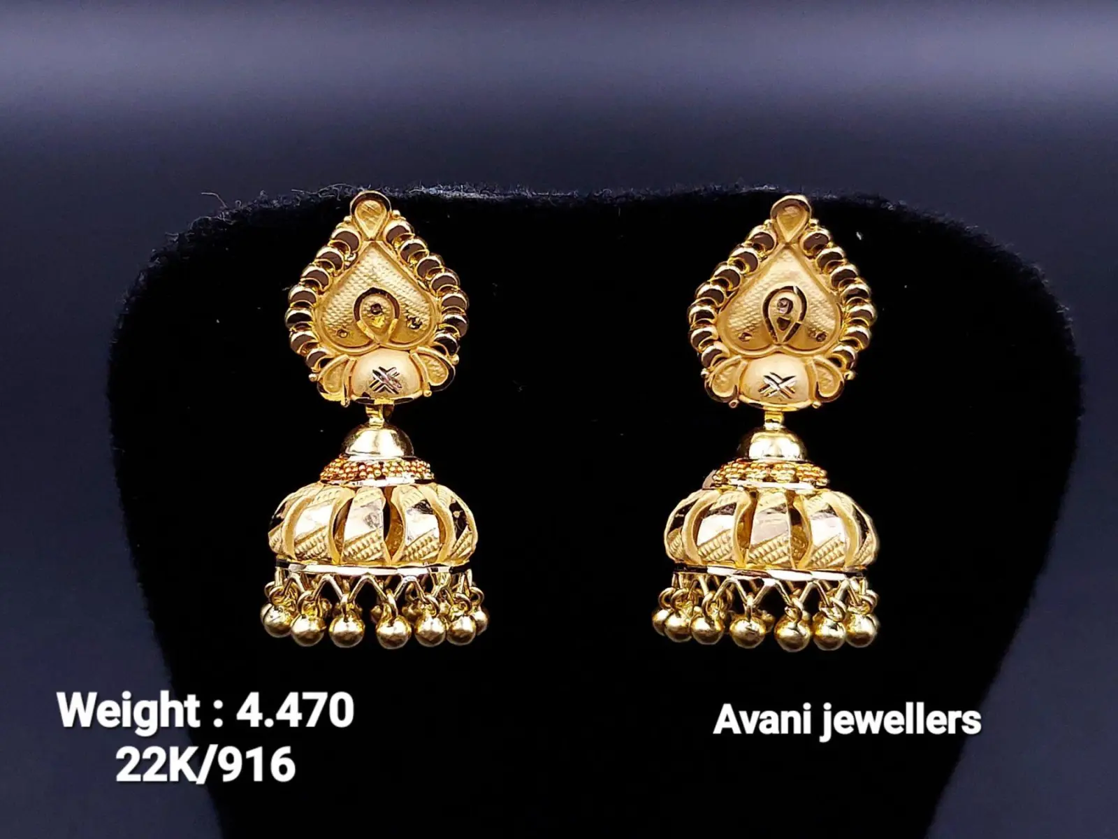 Gold jhumki