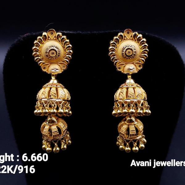 Gold jhumki