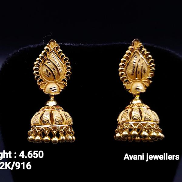 Gold jhumki