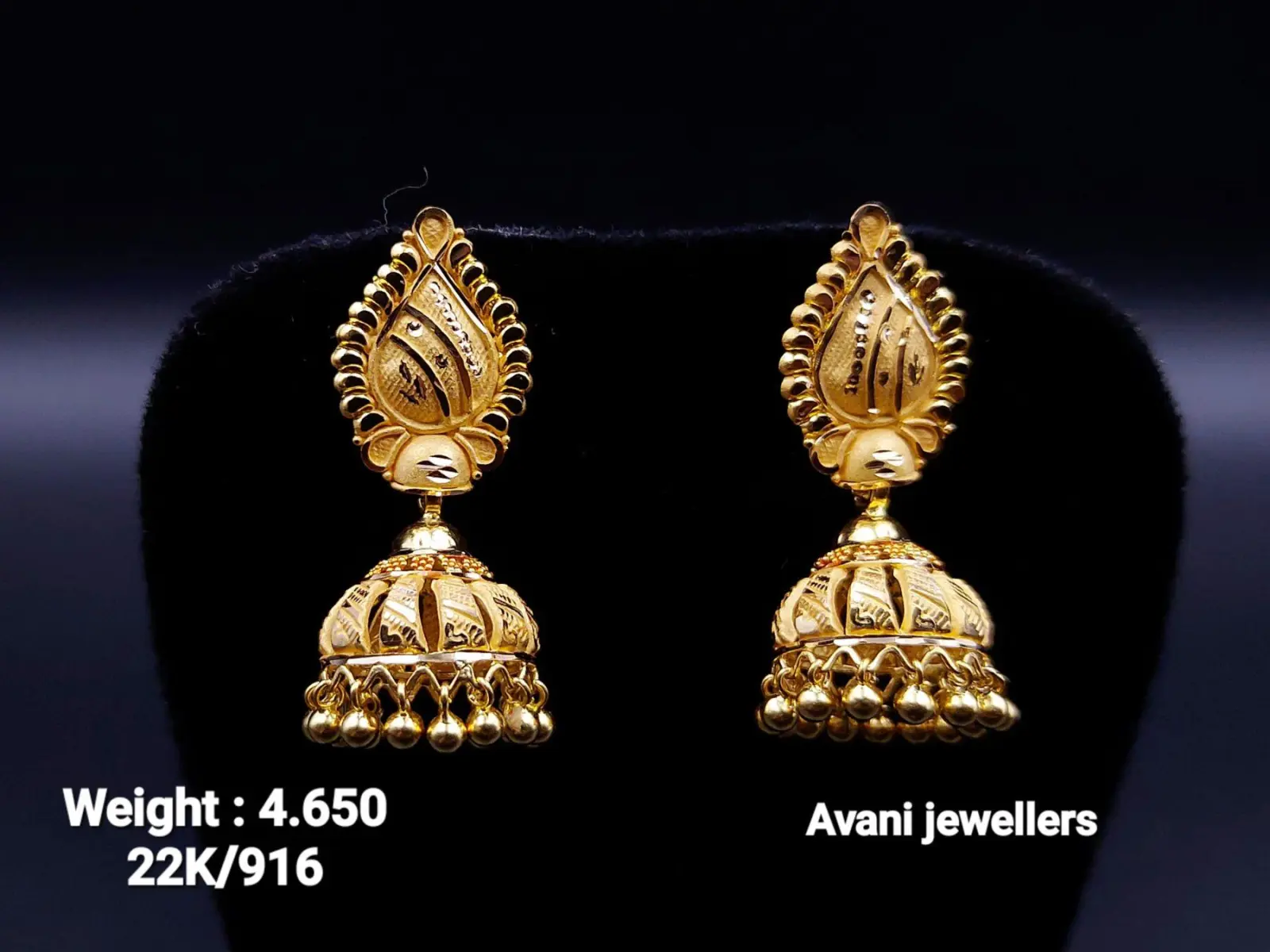 Gold jhumki