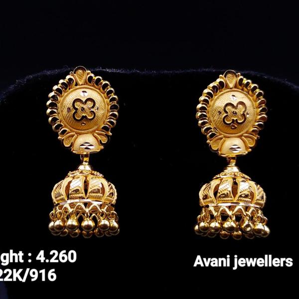 Gold jhumki