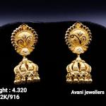 Gold jhumki