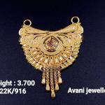 Gold Mangalsutra Pendant