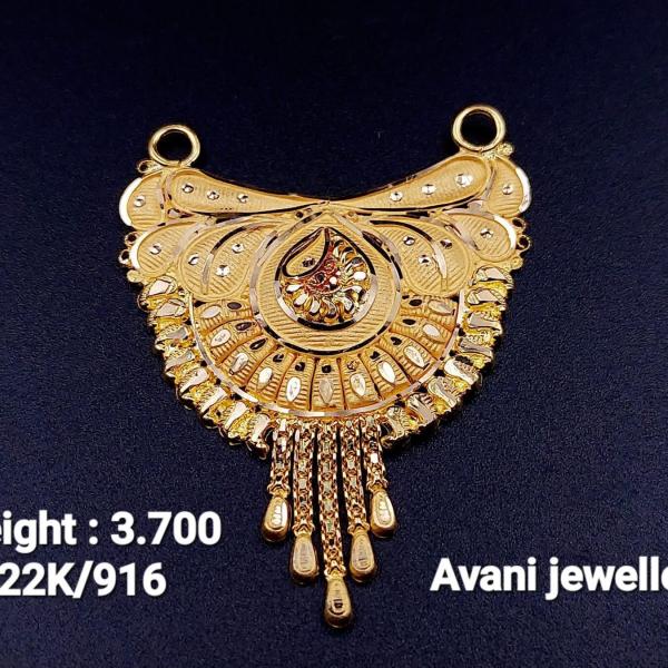 Gold Mangalsutra Pendant