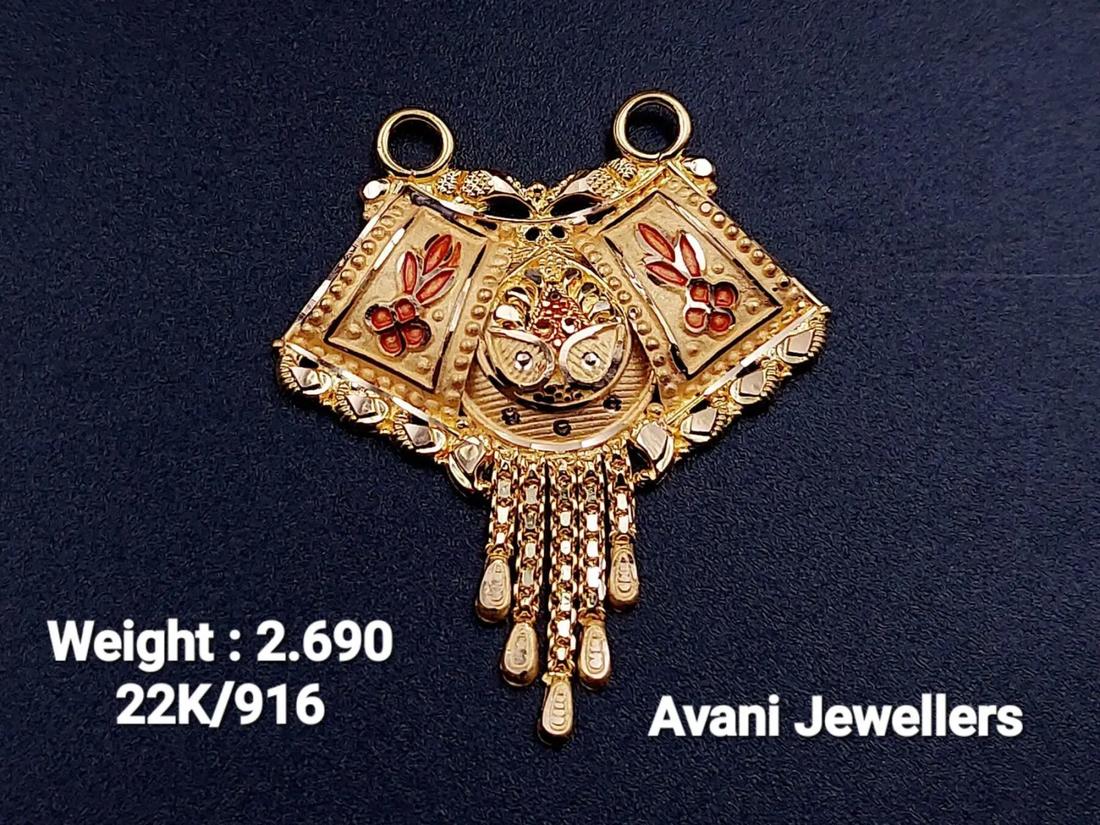 Gold Mangalsutra Pendant