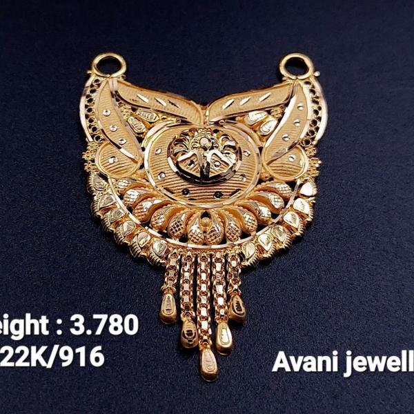 Gold Mangalsutra Pendant