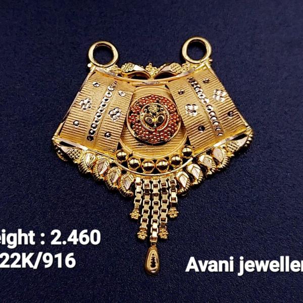 Gold Mangalsutra Pendant