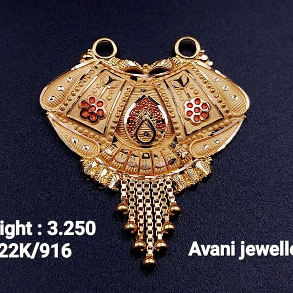 Gold Mangalsutra Pendant