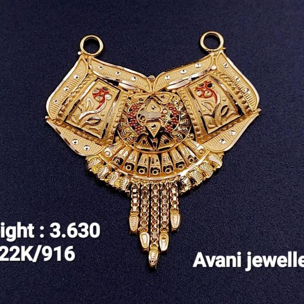 Gold Mangalsutra Pendant