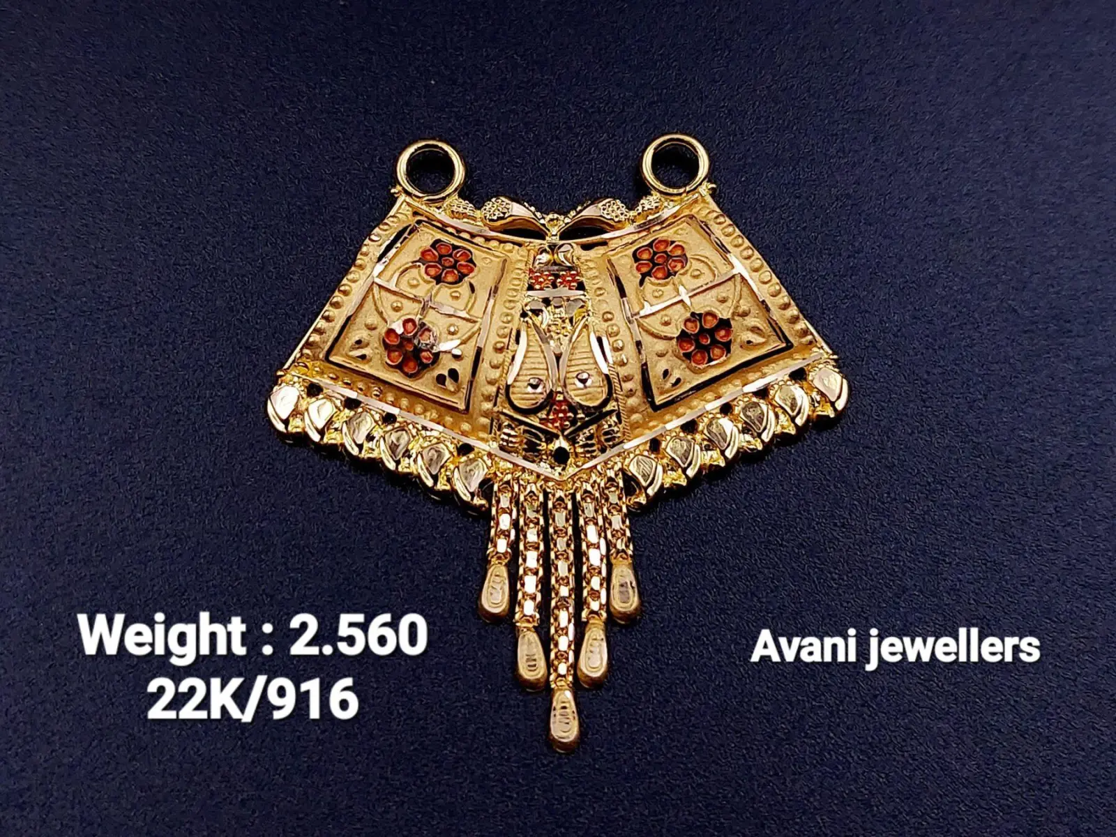 Gold Mangalsutra Pendant