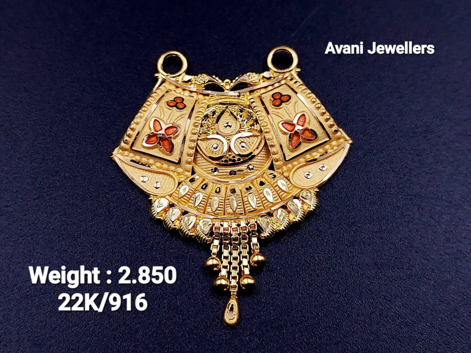 Gold Mangalsutra Pendant