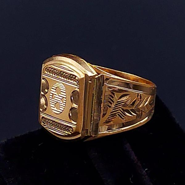 Gold Gents Ring