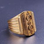 Gold Gents Ring