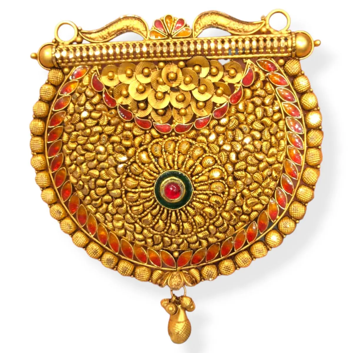 Beautiful Gold Mangal Sutra Pendant