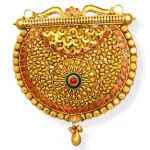 Beautiful Gold Mangal Sutra Pendant