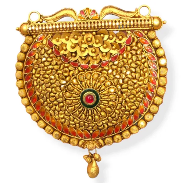 Beautiful Gold Mangal Sutra Pendant