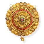 Antique Gold Mangal Sutra Pendant for ladies 