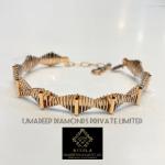 Italian Laser Ladies Bracelet 18k